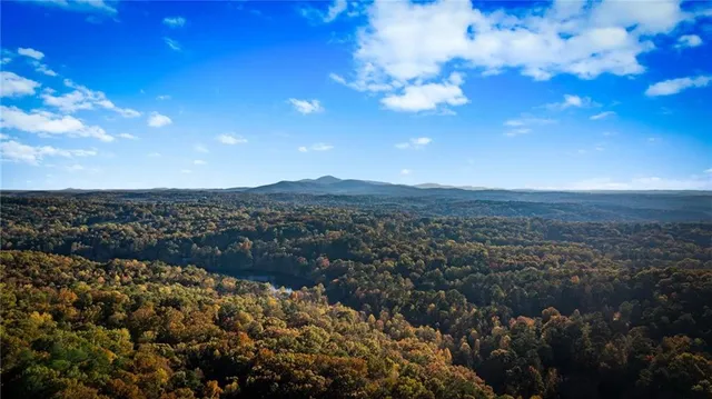 a living room with furniture a fireplace and a large window