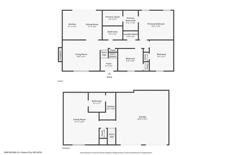 $315,000 | 3408 Northwest 84th Terrace, Kansas City, MO 64154