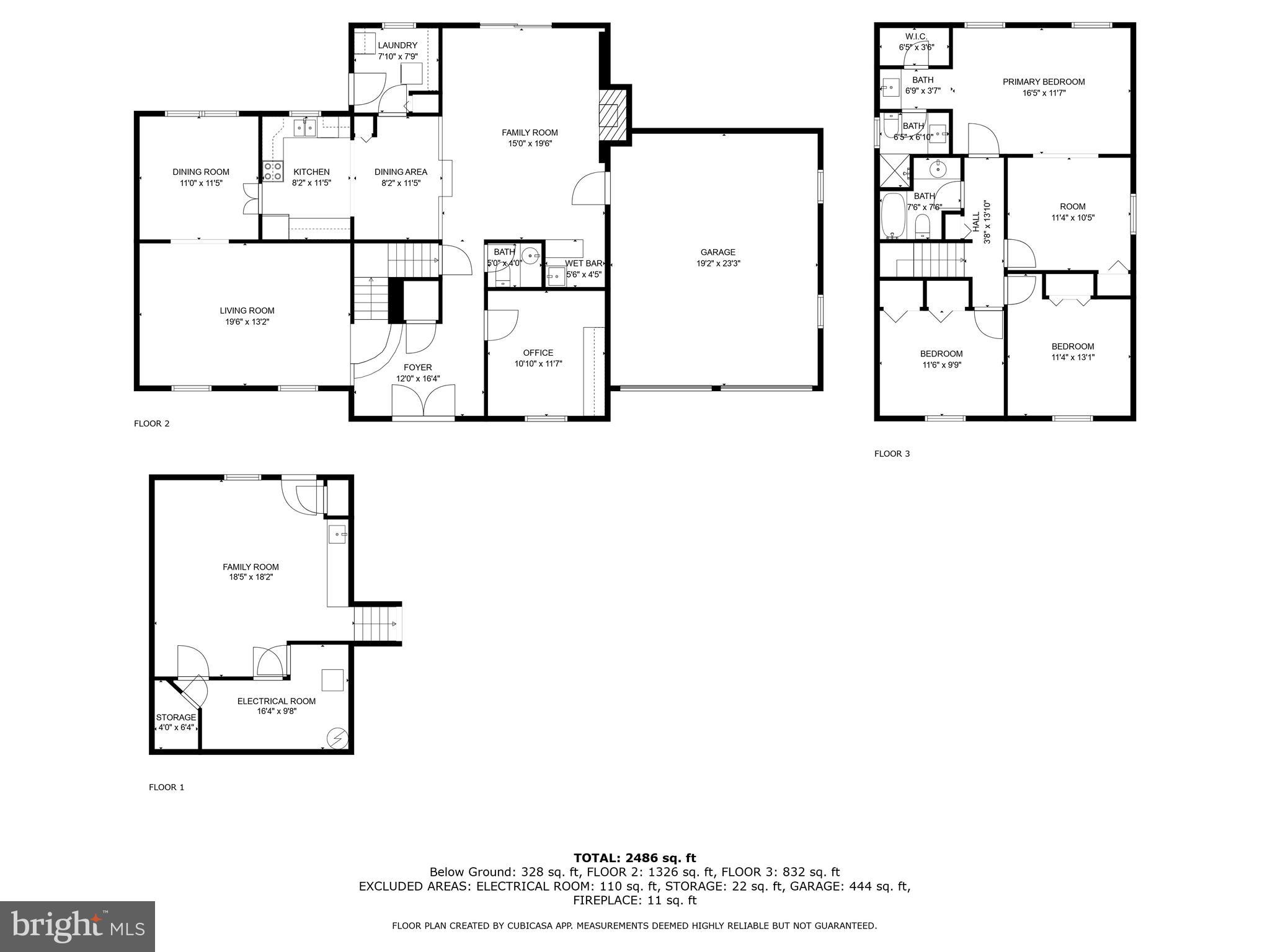 7801 Lowmoor Court Springfield, VA 22153 - Photo 41 of 41 Floorplan
