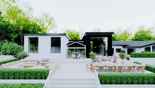 front view of house with a yard