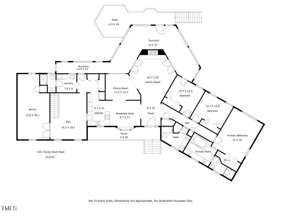 1421 Flying Hawk Road Apex, NC 27523 - Photo 44 of 77 1st floor