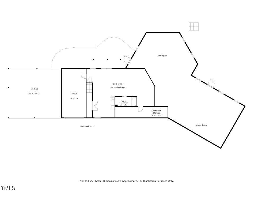 1421 Flying Hawk Road Apex, NC 27523 - Photo 45 of 77 Basement Level