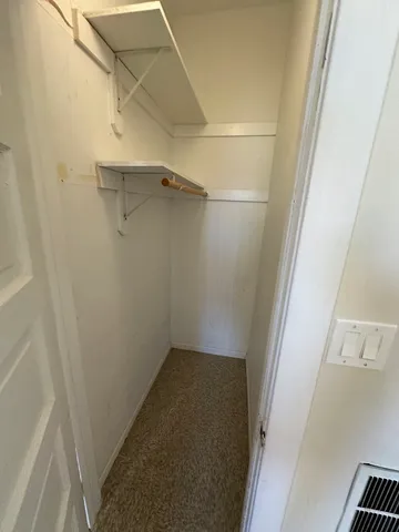 a view of walk in closet