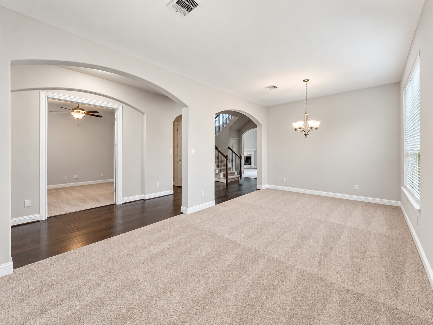 9626 Invergarry Way Tomball, TX 77375 - Photo 4 of 43 Versatile flex space off the entry offers plenty of room for a formal dining area, sitting room, or other use.