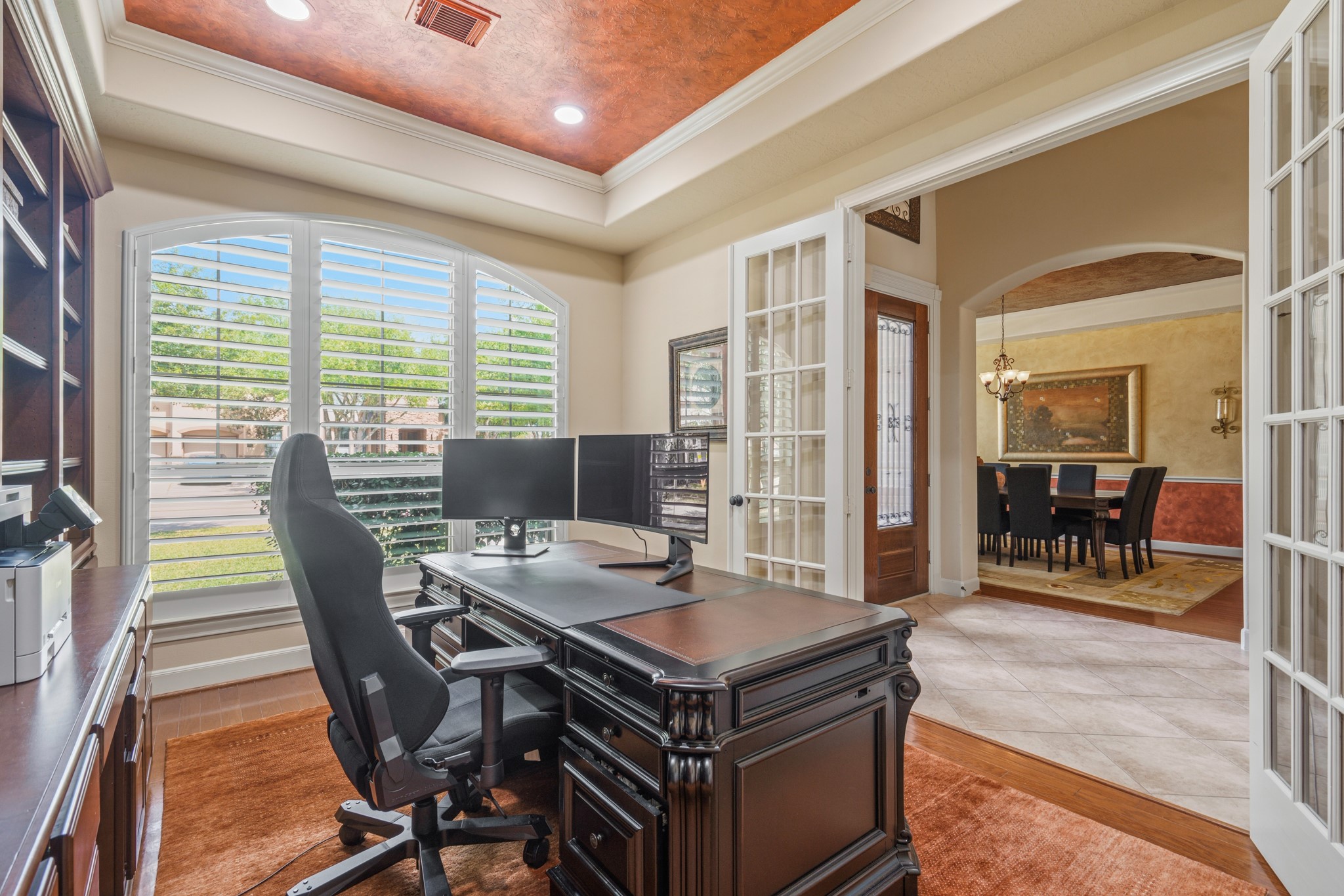 7303 Starry Night Katy, TX 77494 - Photo 6 of 49 Privacy French doors in this study.