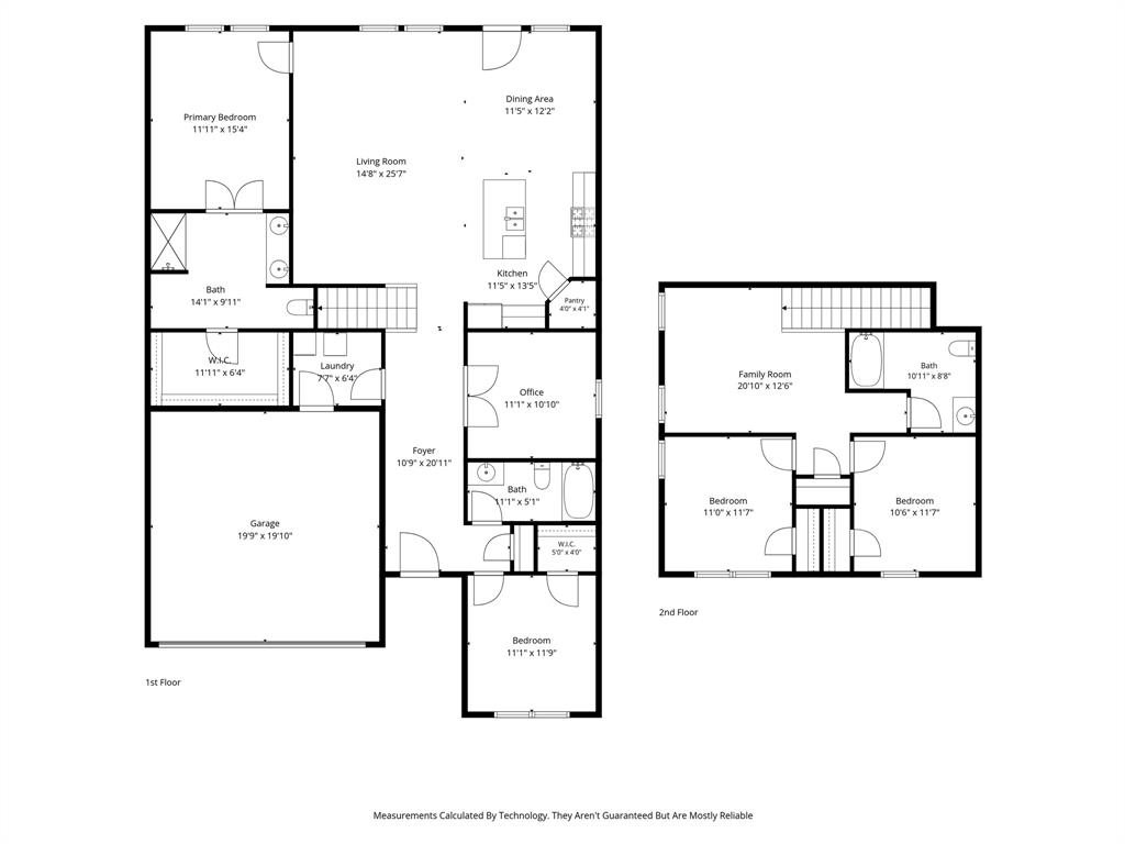 14065 Ilderton Street Pilot Point, TX 76258 - Photo 19 of 19 Floor plan