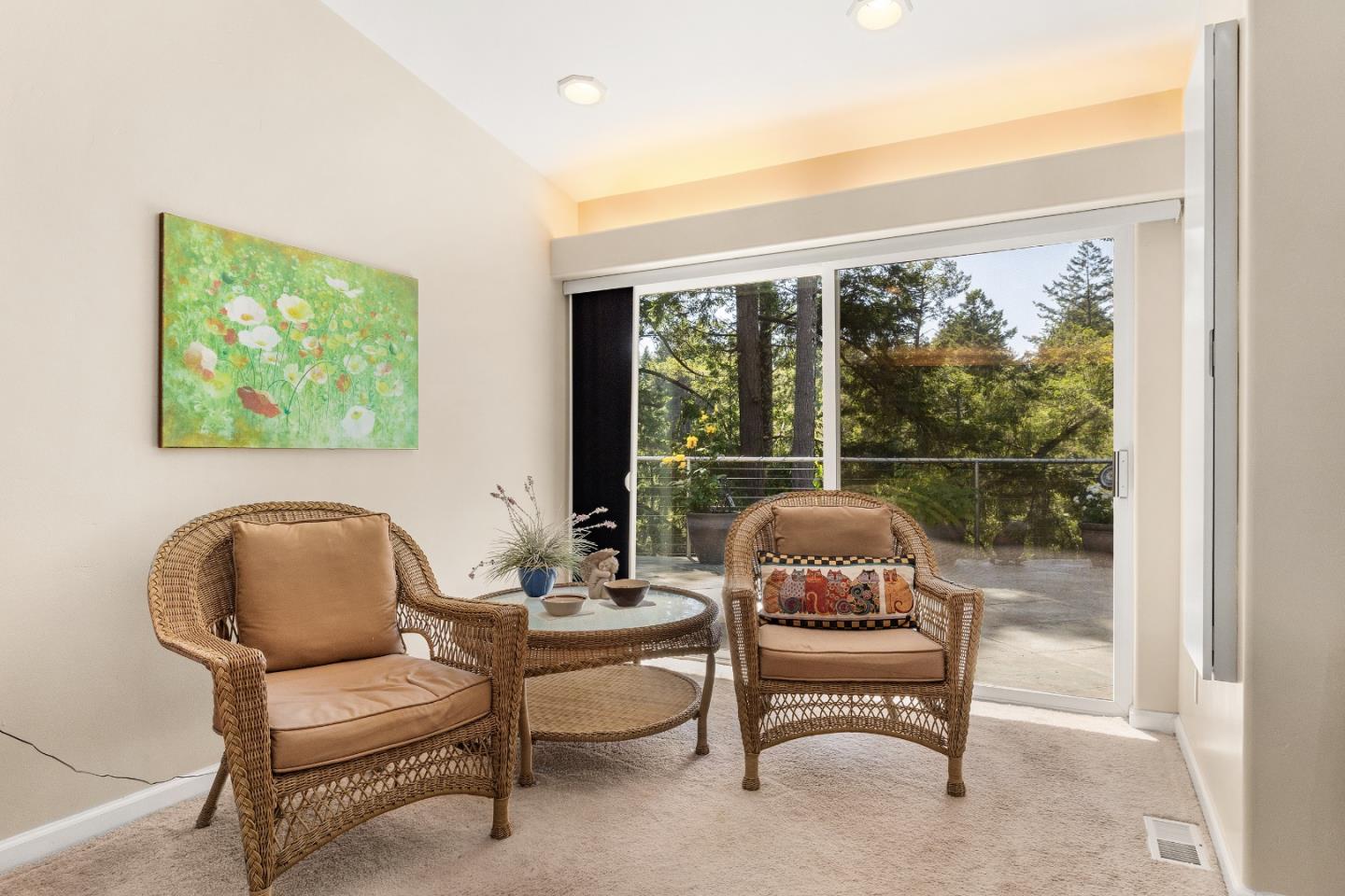 2000 Glen Canyon Road Santa Cruz, CA 95060 - Photo 21 of 41 a living room with furniture and a window