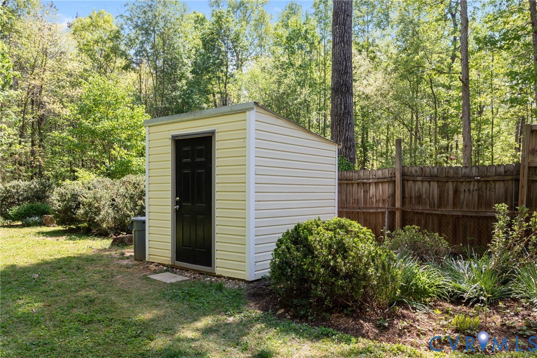 67 Deer Drive Gum Spring, VA 23065 - Photo 22 of 25 Storage Shed