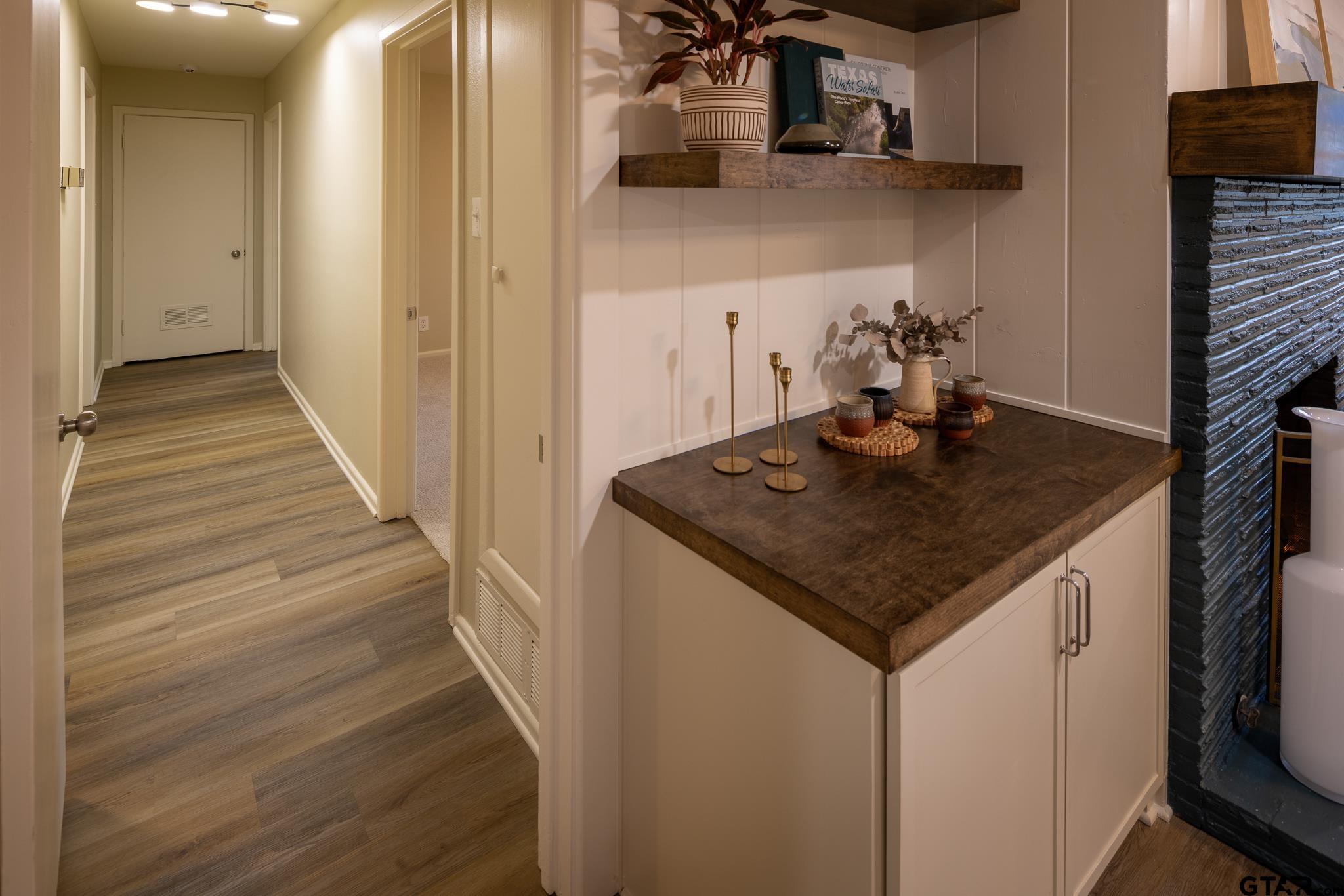 3518 Bain Place Tyler, TX 75701 - Photo 21 of 44 a kitchen with a sink and cabinets