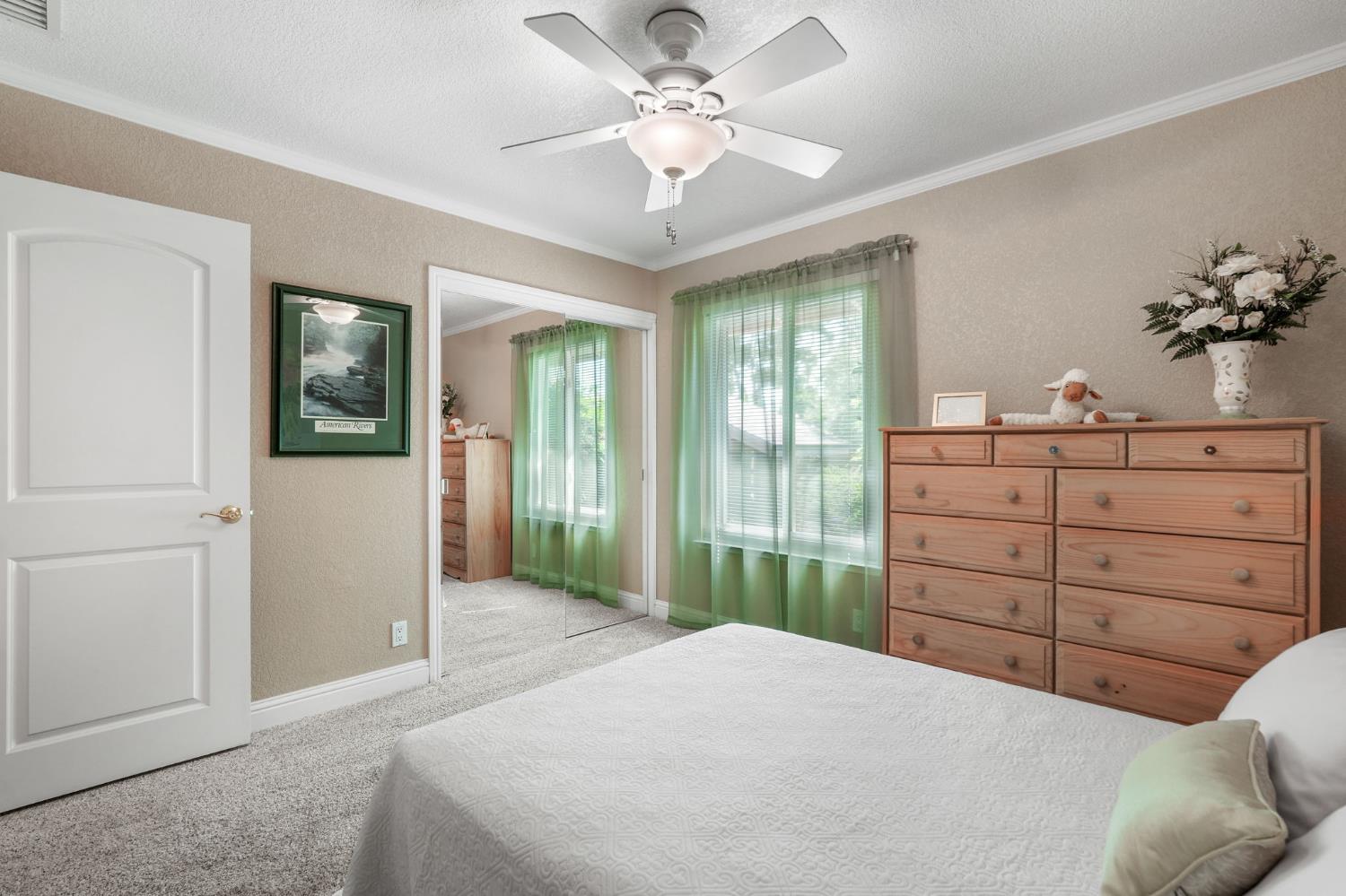 2276 El Cejo Circle Rancho Cordova, CA 95670 - Photo 21 of 41 Spacious third bedroom with mirrored closet!