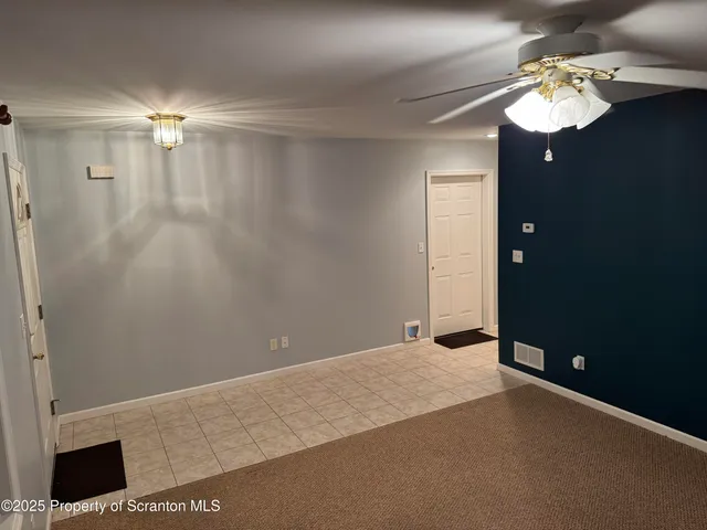 a view of empty room