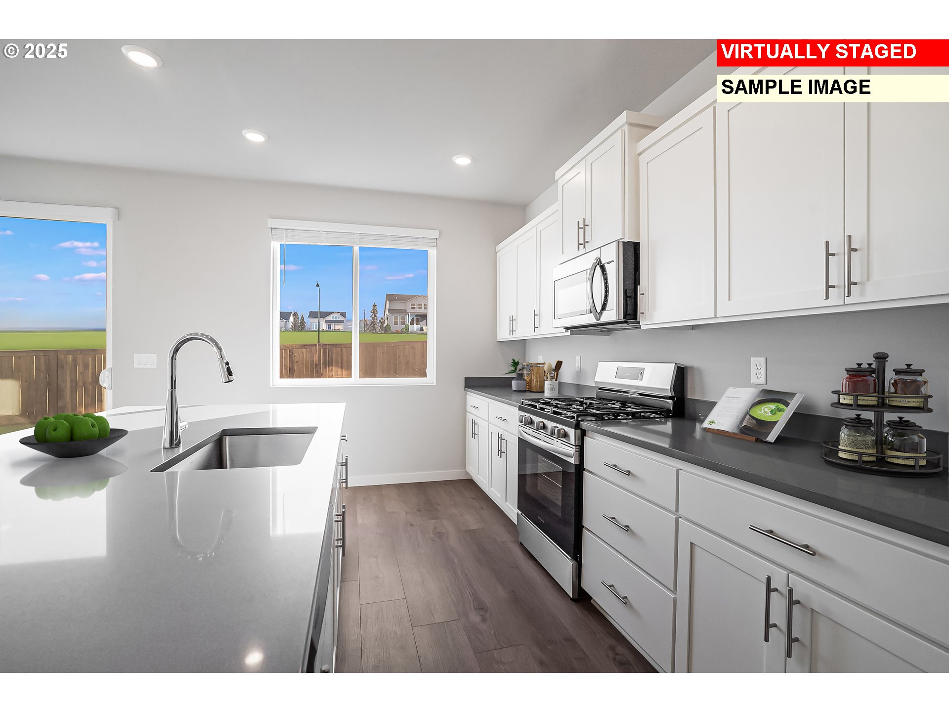 843 Glade Avenue, Unit H162 Forest Grove, OR 97116 - Photo 14 of 28 a kitchen with sink and cabinets