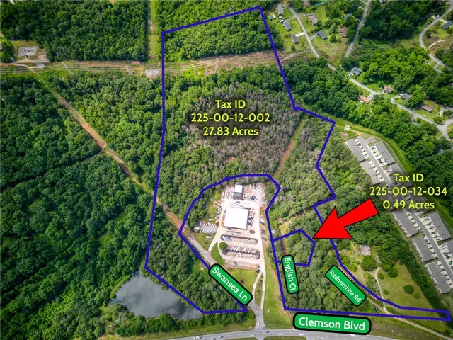 $1,416,000 | 28.32-acres Clemson Boulevard, Unit WITH SEWER, Seneca, SC 29678