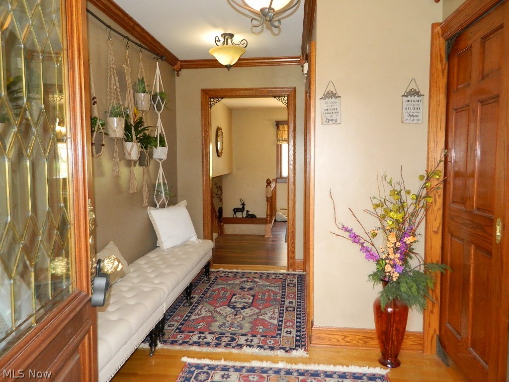 11735 Sperry Road Chesterland, OH 44026 - Photo 5 of 35 View of Foyer from the Front Door. You Cannot See it from This Photo, But There is a Large Pantry or Coat Closet with French Doors Just Before you Enter the Kitchen
