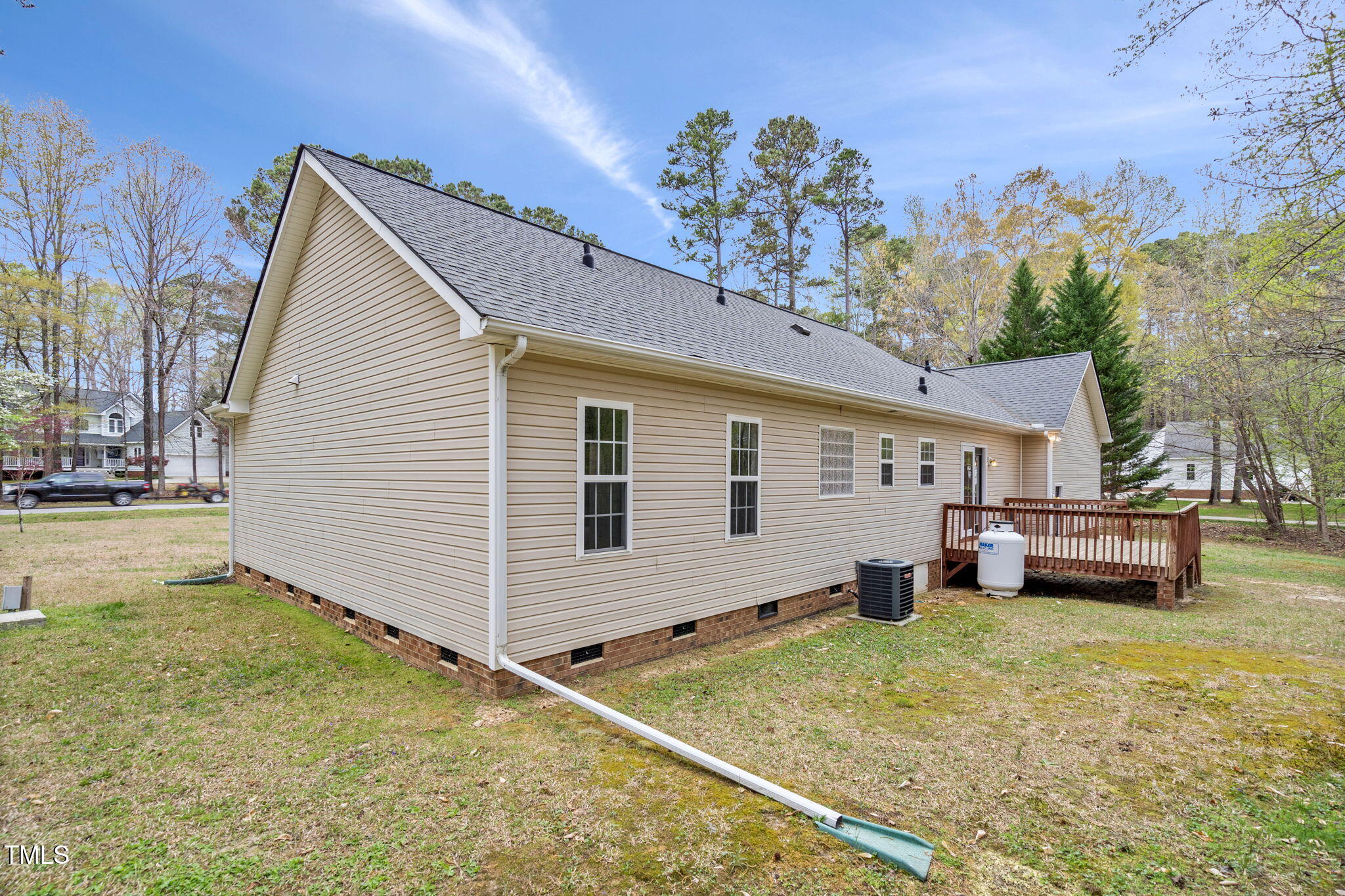 340 Castleberry Road Clayton, NC 27527 - Photo 29 of 31 a view of a house with a yard