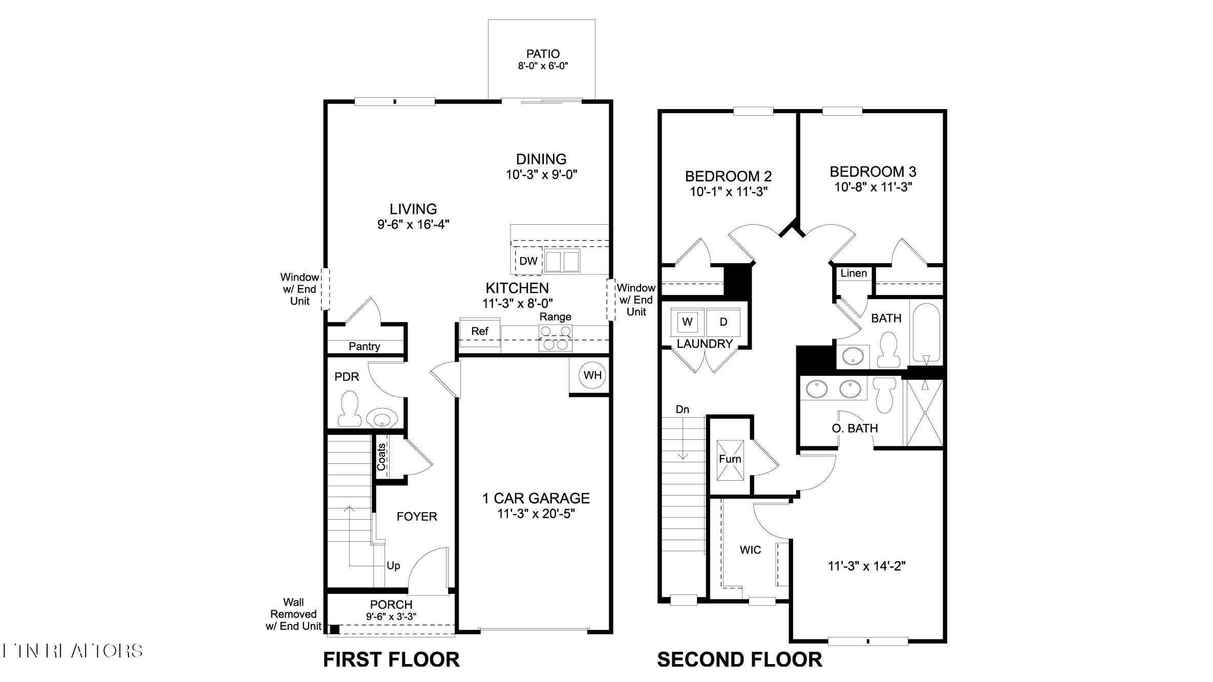 132 Jace Way Kodak, TN 37764 - Photo 2 of 2 Altamont both floor plan