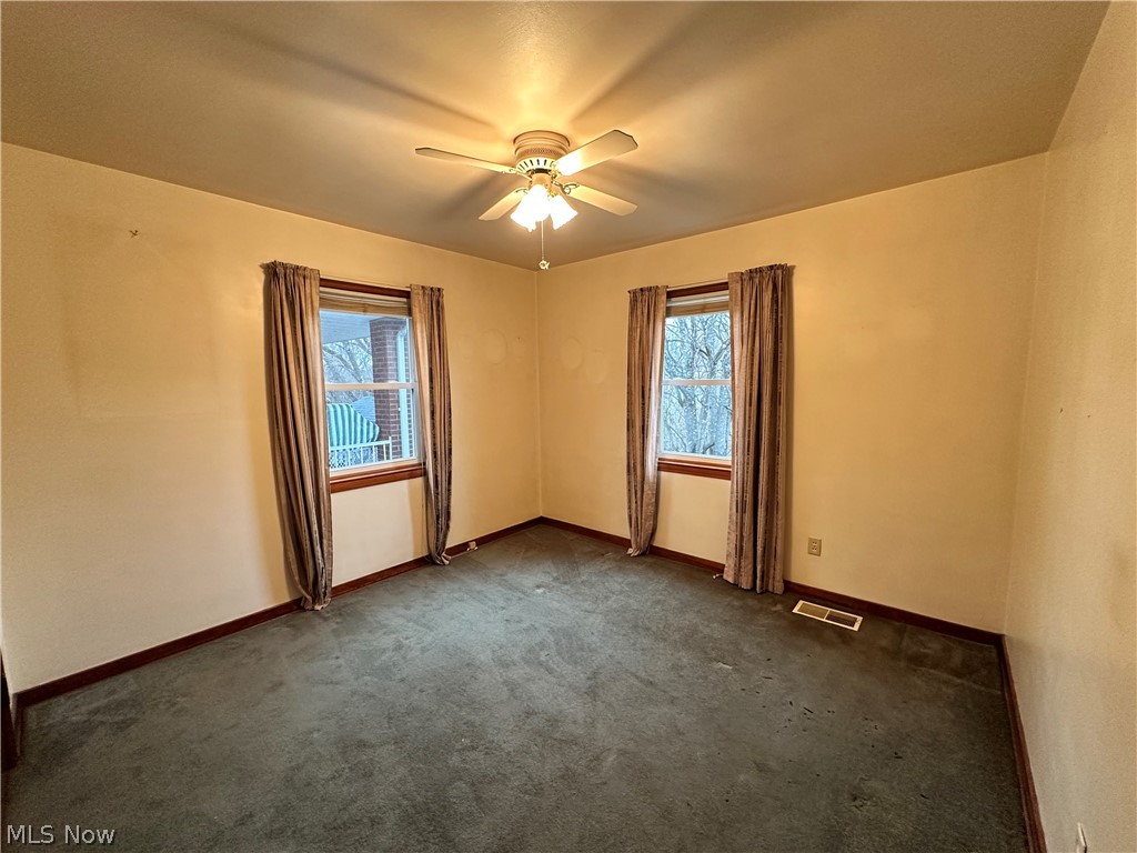 102 Beech Road Weirton, WV 26062 - Photo 14 of 23 Bedroom with ceiling fan and carpet