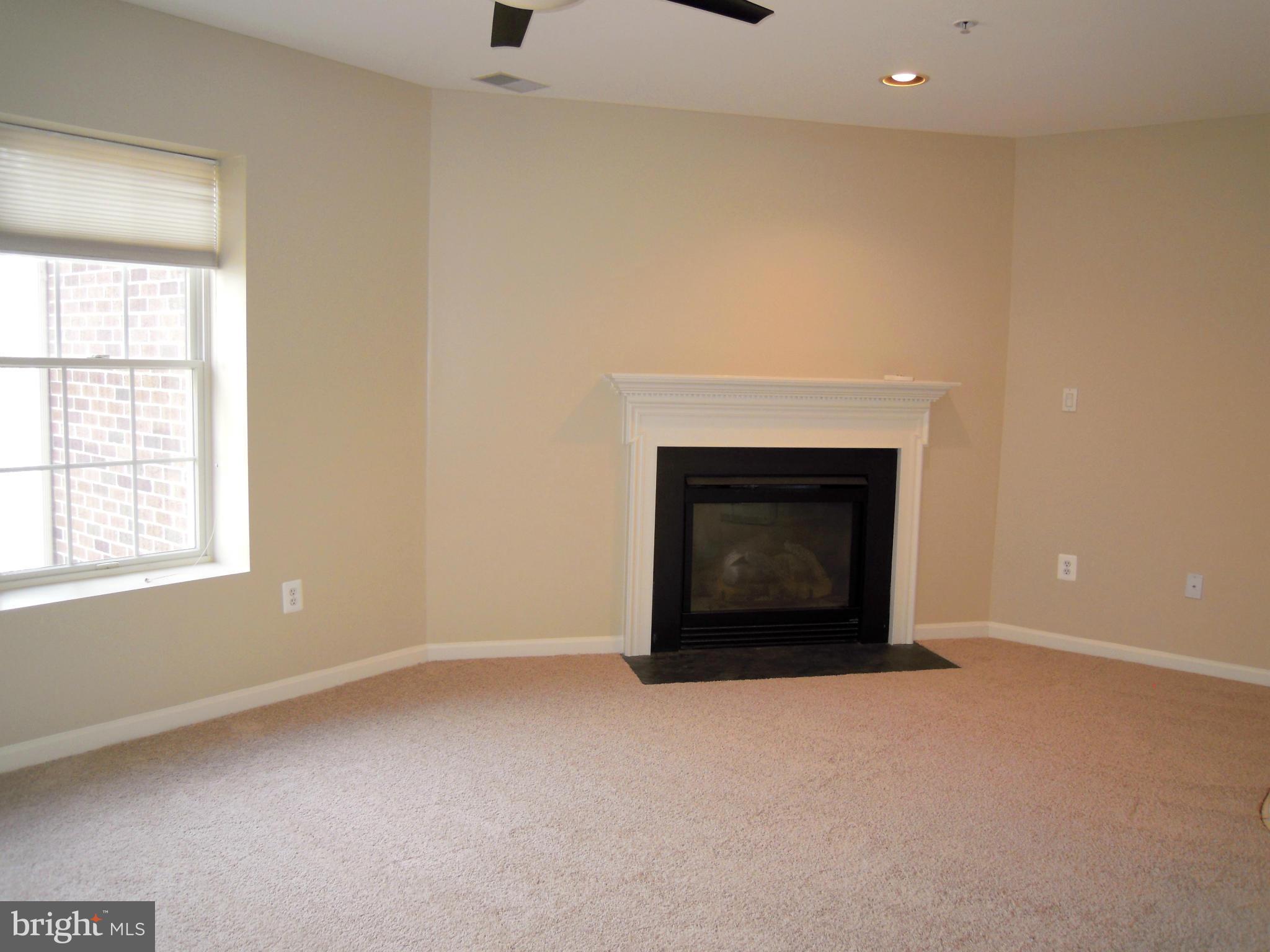 12000 Tralee Road, Unit 302 Lutherville-Timonium, MD 21093 - Photo 9 of 28 an empty room with a fireplace
