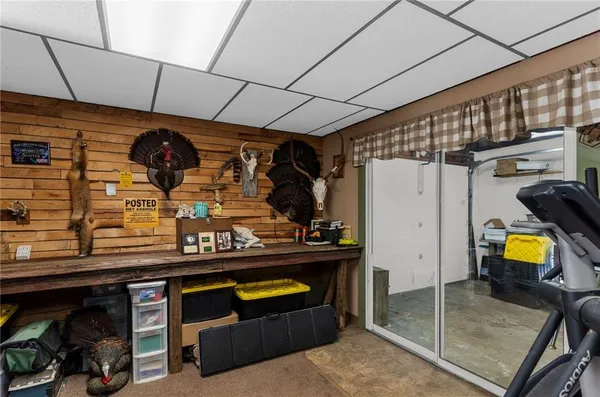 a view of a walk in closet