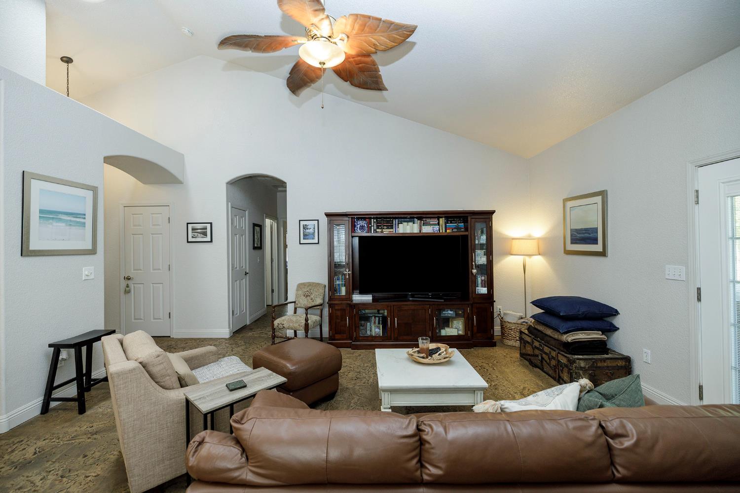 3731 Incline Way Riverbank, CA 95367 - Photo 13 of 49 a living room with furniture and a flat screen tv