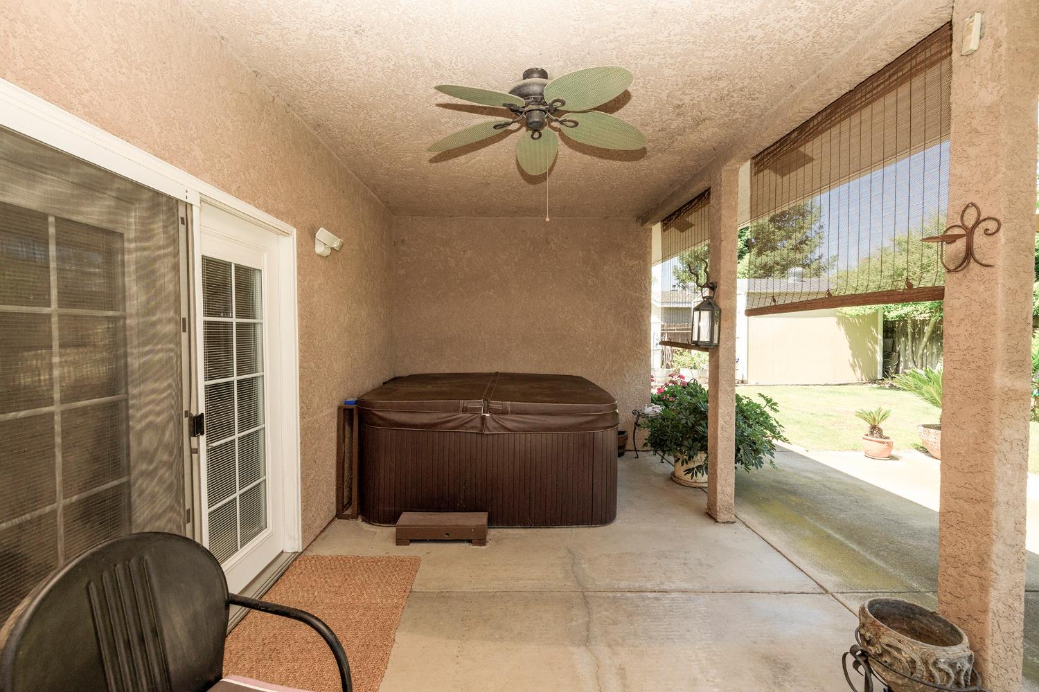3731 Incline Way Riverbank, CA 95367 - Photo 34 of 49 a balcony with furniture and a potted plant