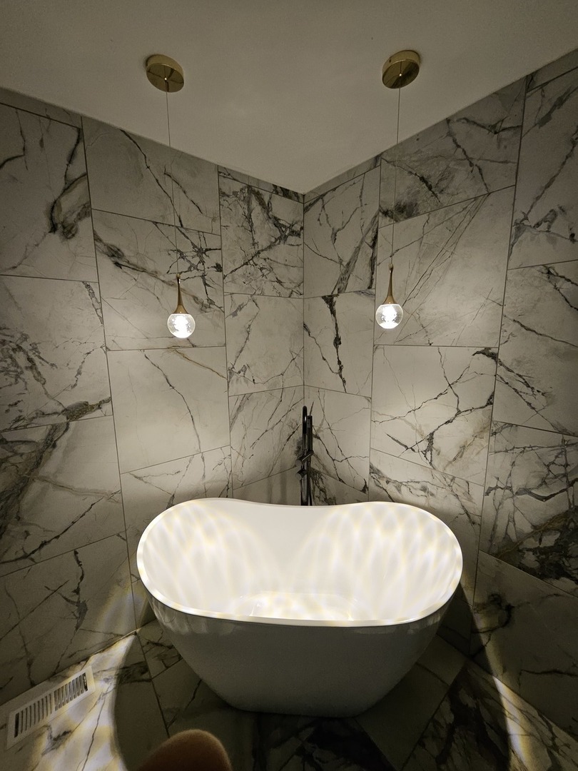 17612 Wright Street Lansing, IL 60438 - Photo 3 of 40 a close view of a sink in a bathroom