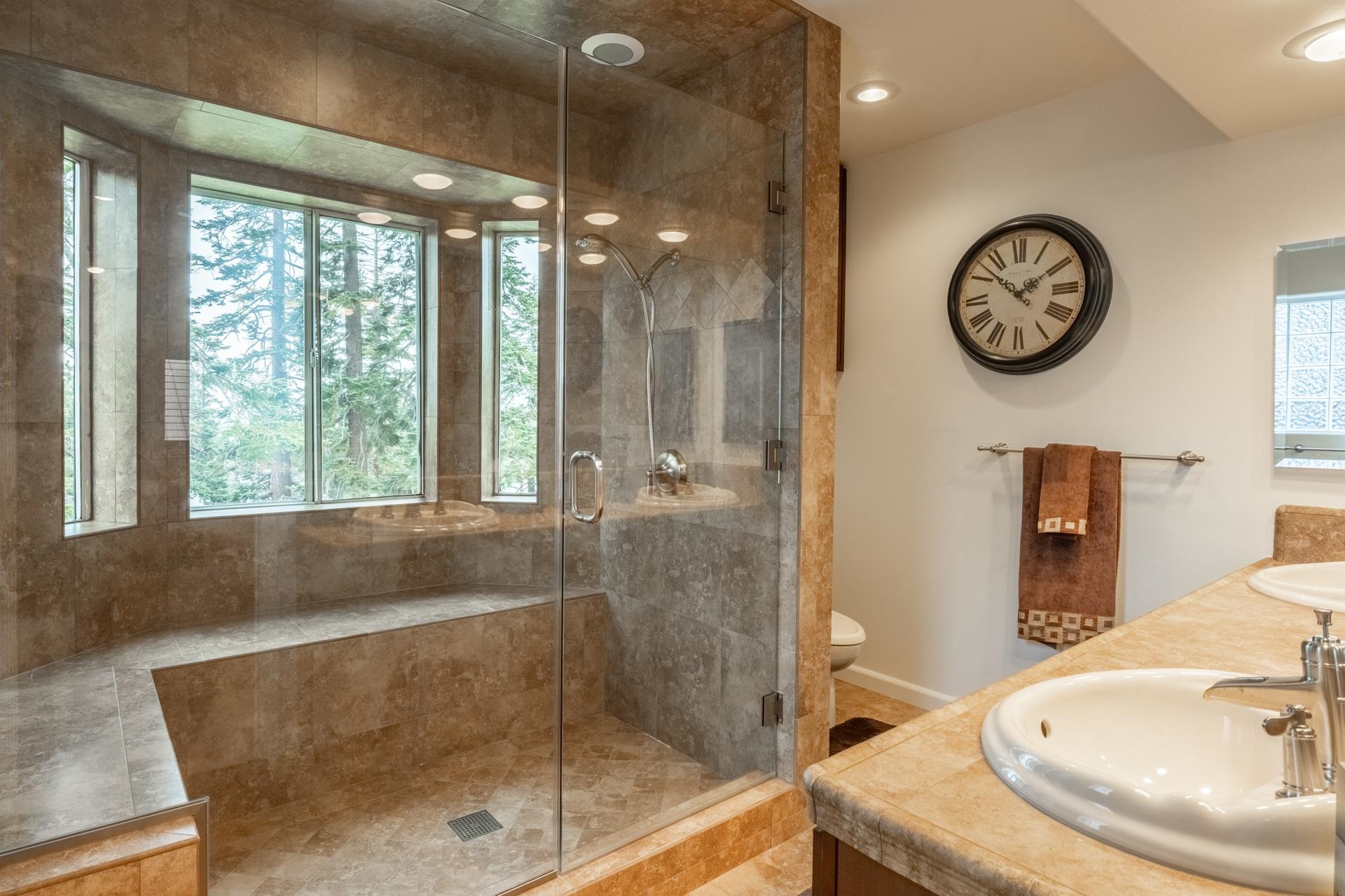 236 Davison Road Mammoth Lakes, CA 93546 - Photo 20 of 49 a bathroom with a tub and a shower