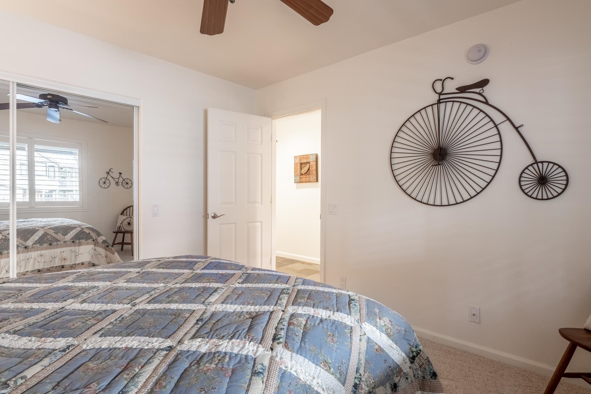 236 Davison Road Mammoth Lakes, CA 93546 - Photo 26 of 49 a bedroom with a bed and a chair