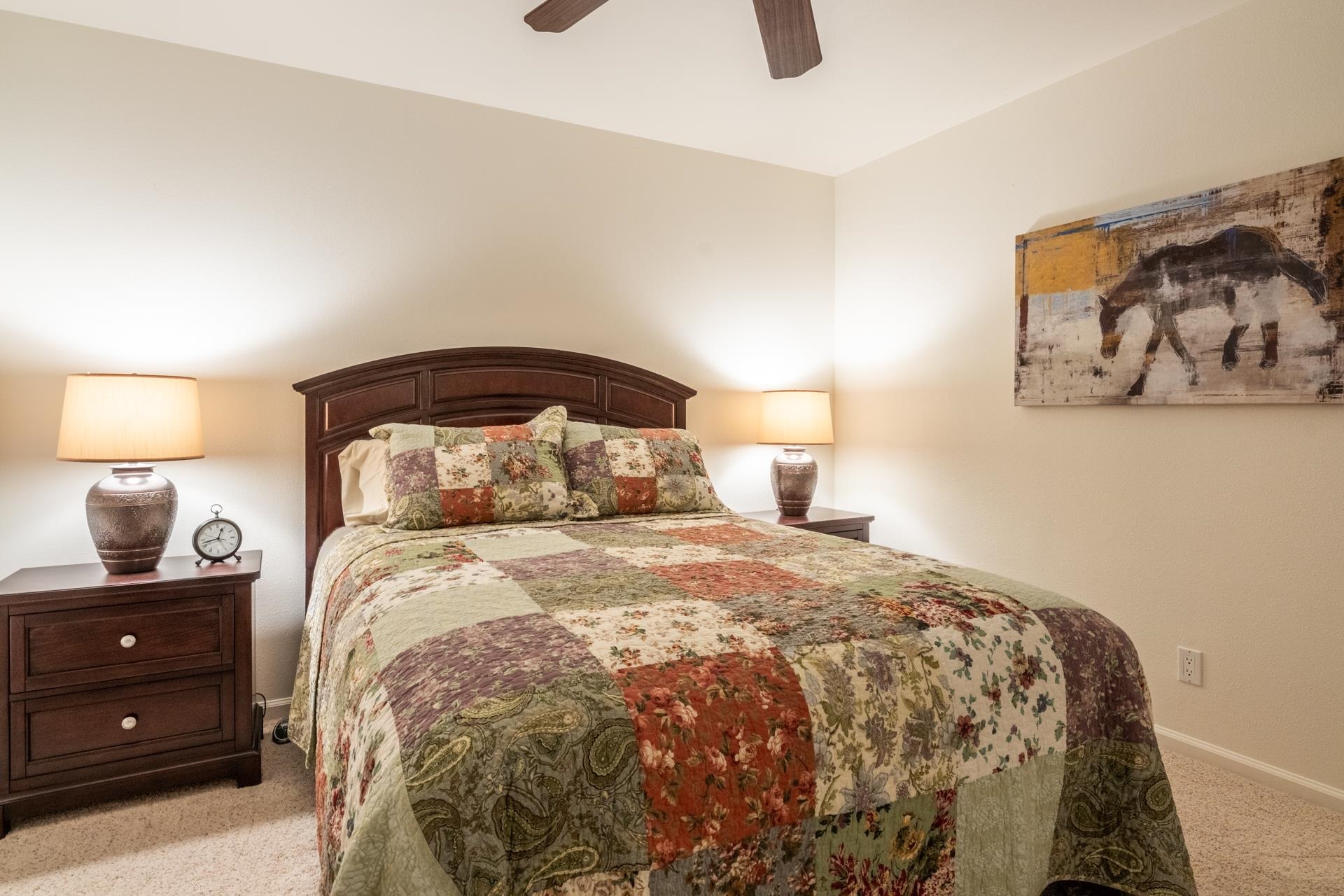 236 Davison Road Mammoth Lakes, CA 93546 - Photo 30 of 49 a bedroom with a bed and a night stand