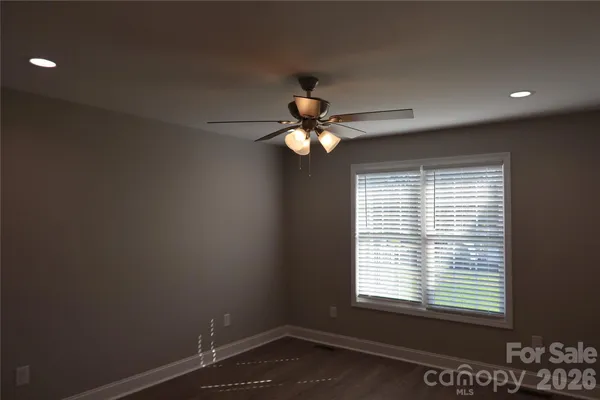 a window in an empty room