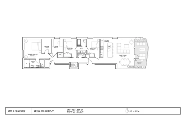$875,000 | 5114 South Kenwood Avenue, Unit 4B, Chicago, IL 60615