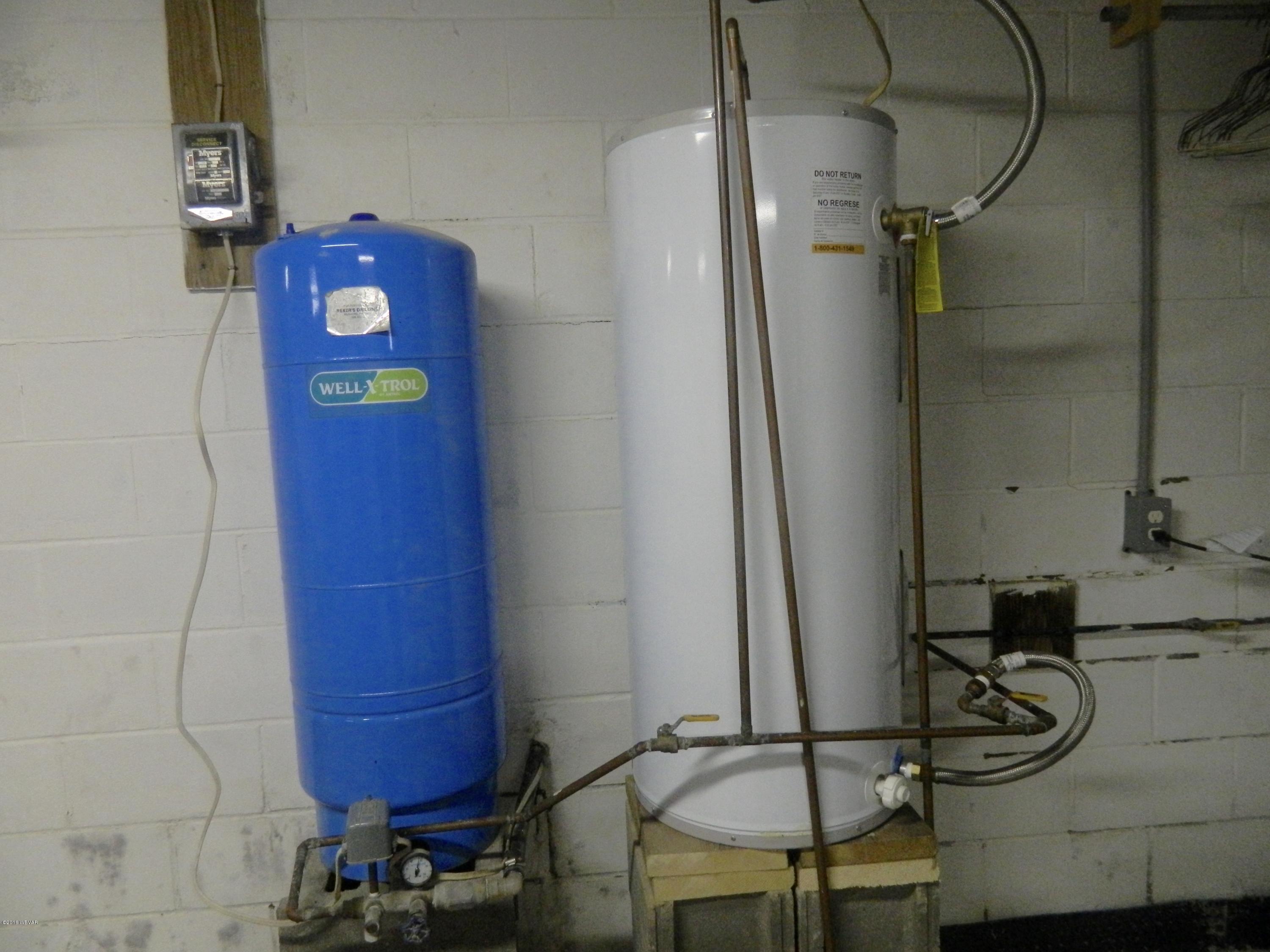 371 Coal Mine Road Dushore, PA 18614 - Photo 28 of 34 Well Pump and H/W Heater