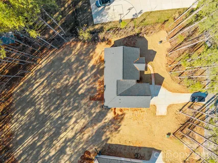 a view of a city with an ocean view