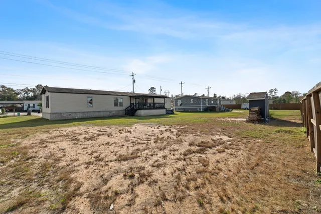 a swimming pool with a yard