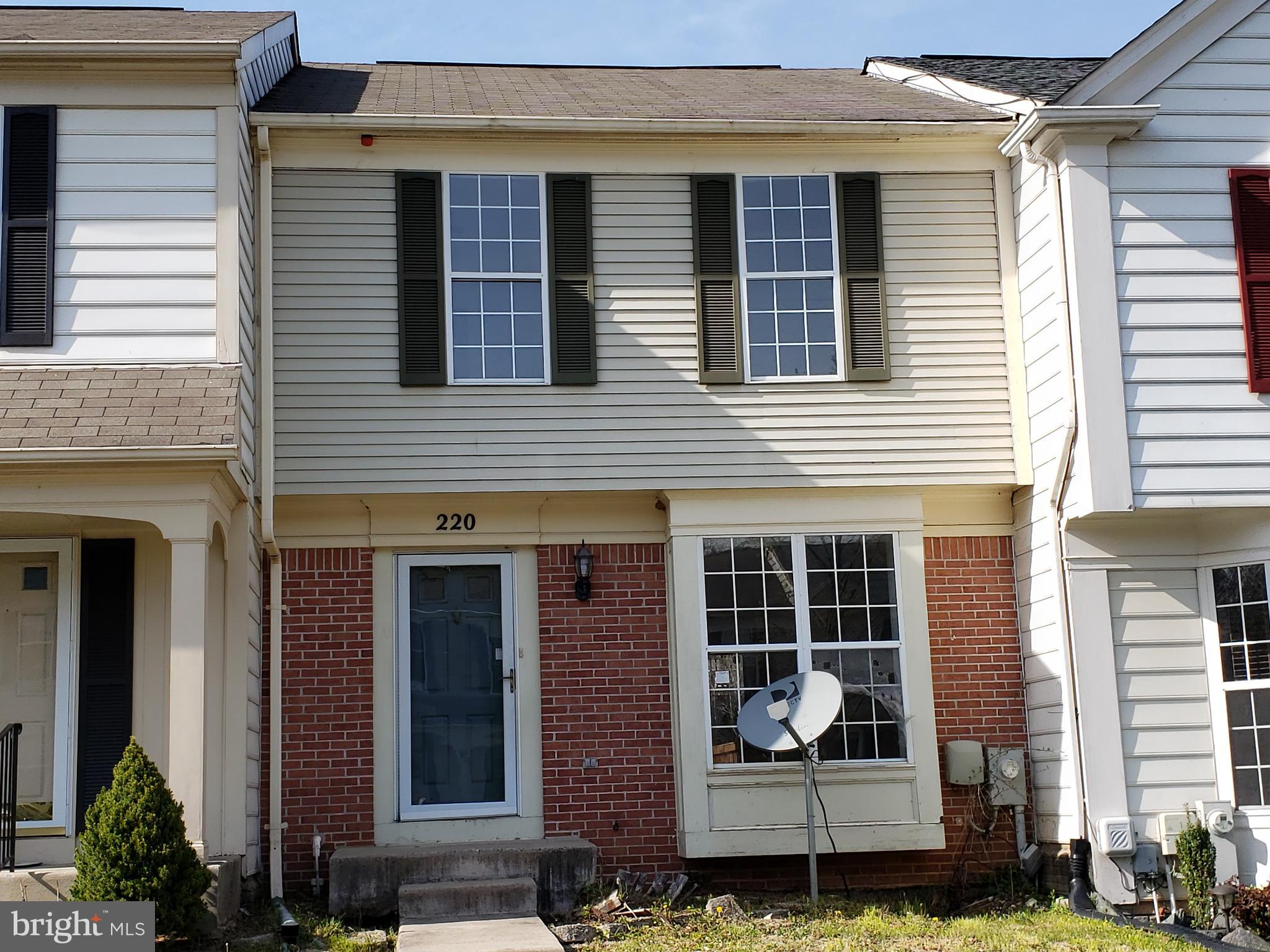 220 Gentlebrook Road Owings Mills, MD 21117 - Photo 1 of 25 MAIN VIEW FRONT