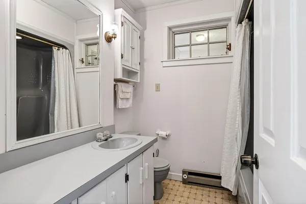 a view of outdoor space with garden