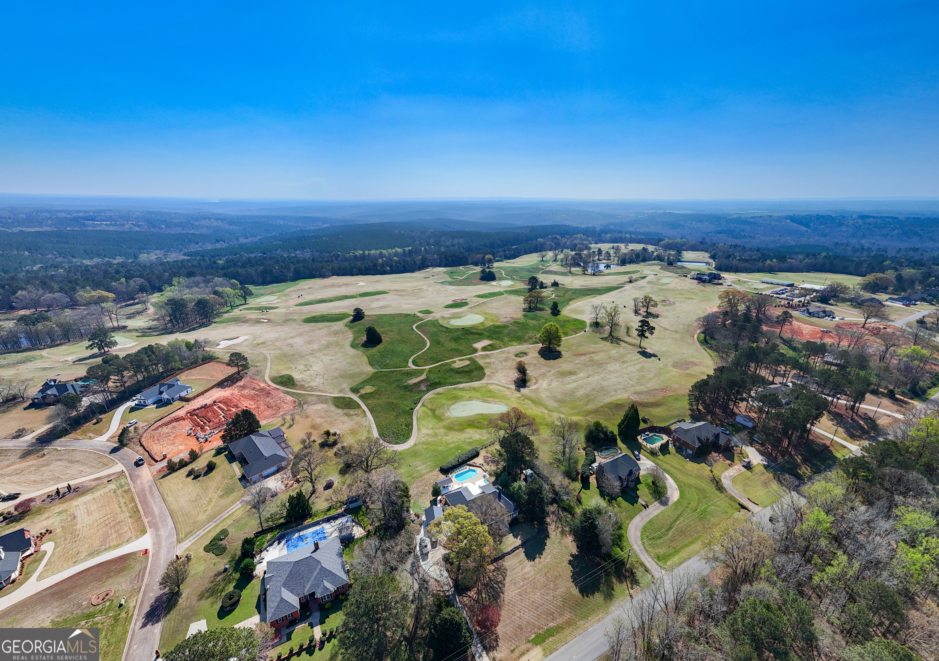 123 South Smith Road LaGrange, GA 30241 - Photo 58 of 67 an aerial view of a house with a yard