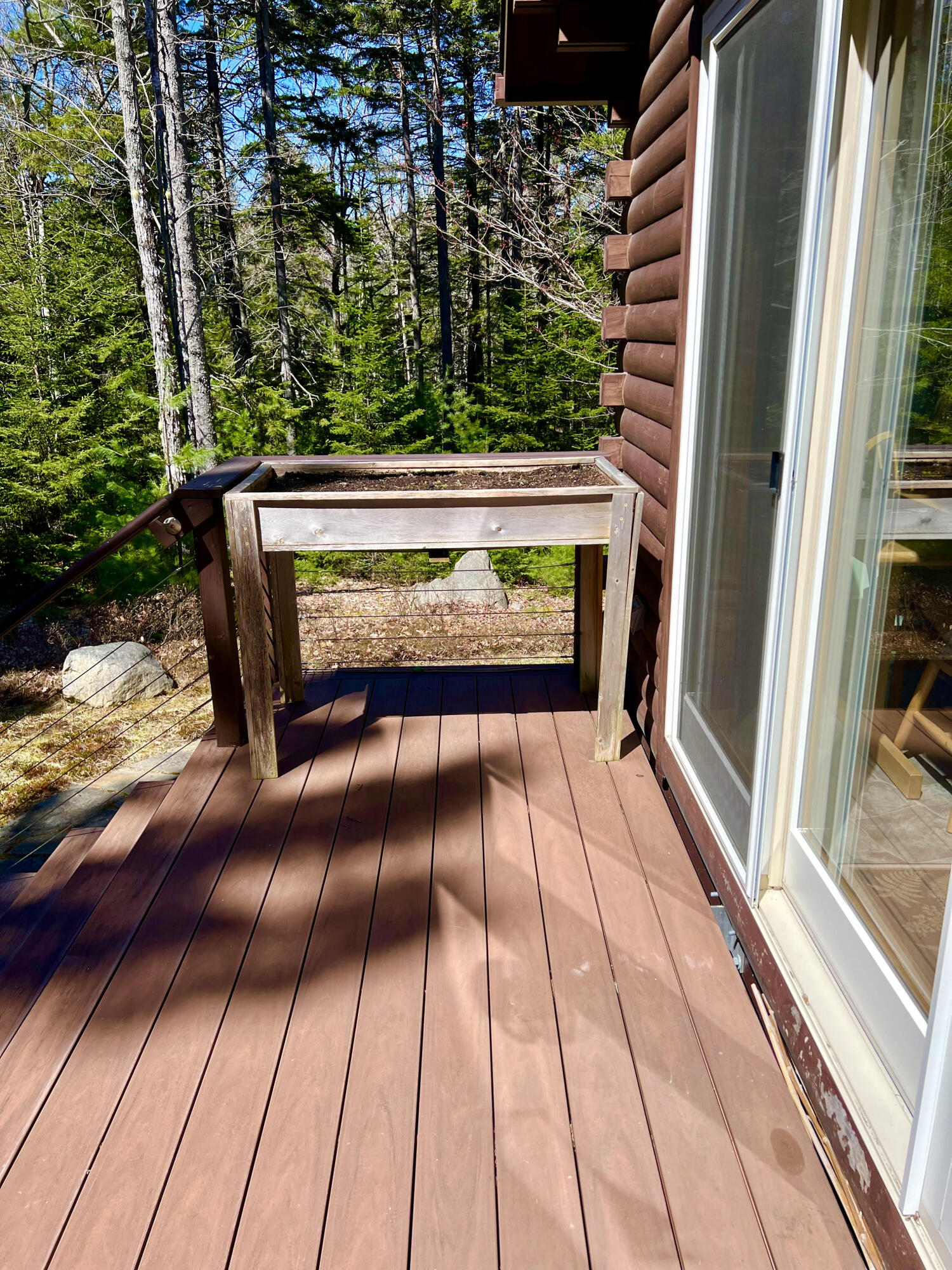 82 Beech Hill Road Mount Desert, ME 04660 - Photo 52 of 58 Deck with space for herb garden