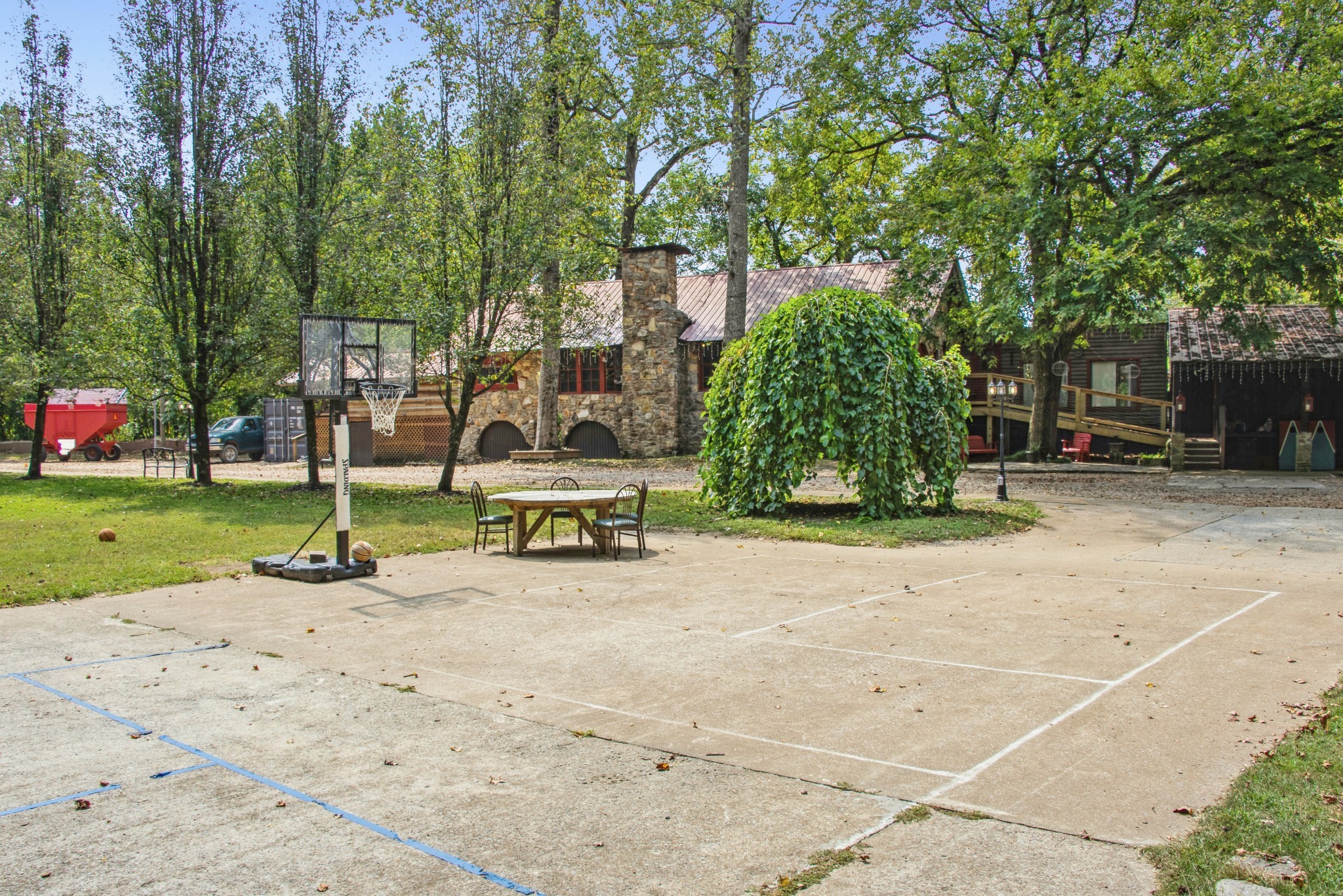 299 Natural Bridge Park Road Waynesboro, TN 38485 - Photo 6 of 63 a park view with a bench