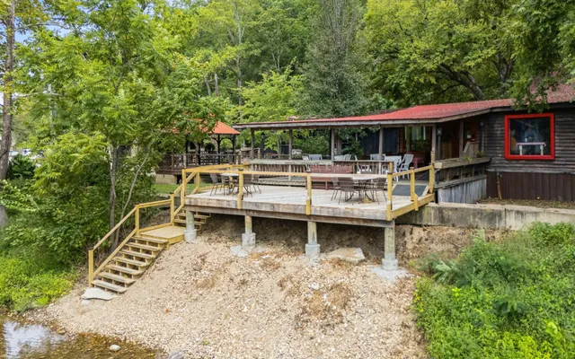 a view of balcony and patio