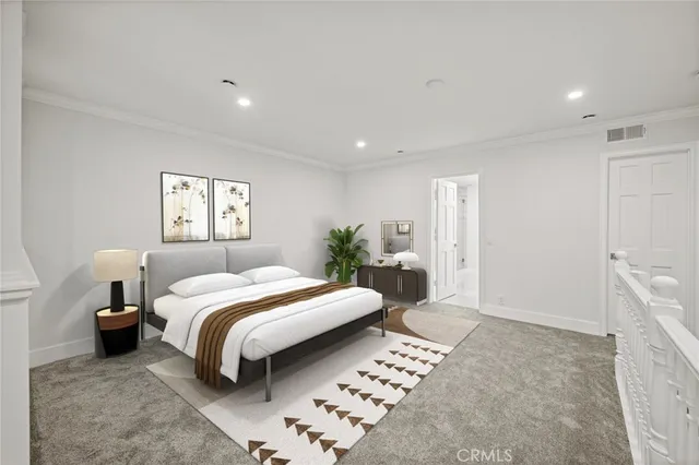 an empty room with a fireplace