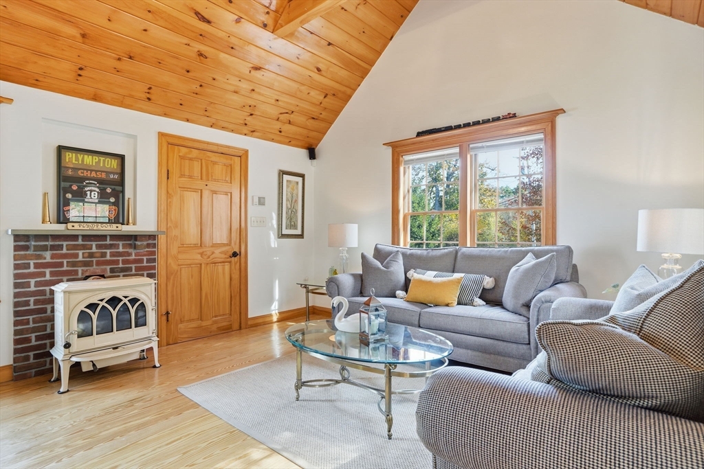 178 Main Street Plympton, MA 02367 - Photo 24 of 37 a living room with furniture and wooden floor