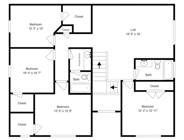 a picture of a wall with a white and white photo