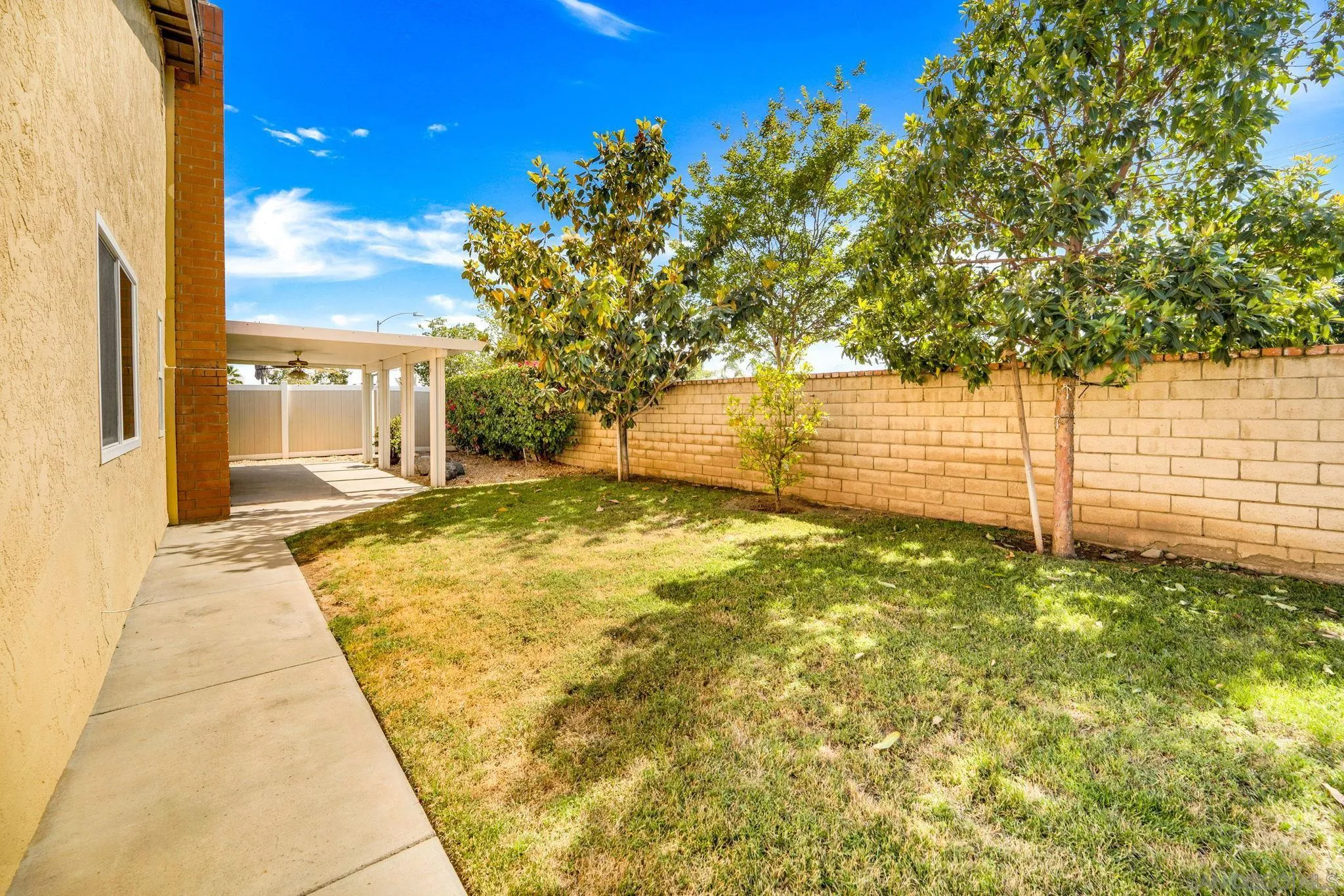 10174 West Glendon Circle Santee, CA 92071 - Photo 24 of 41 a view of a backyard
