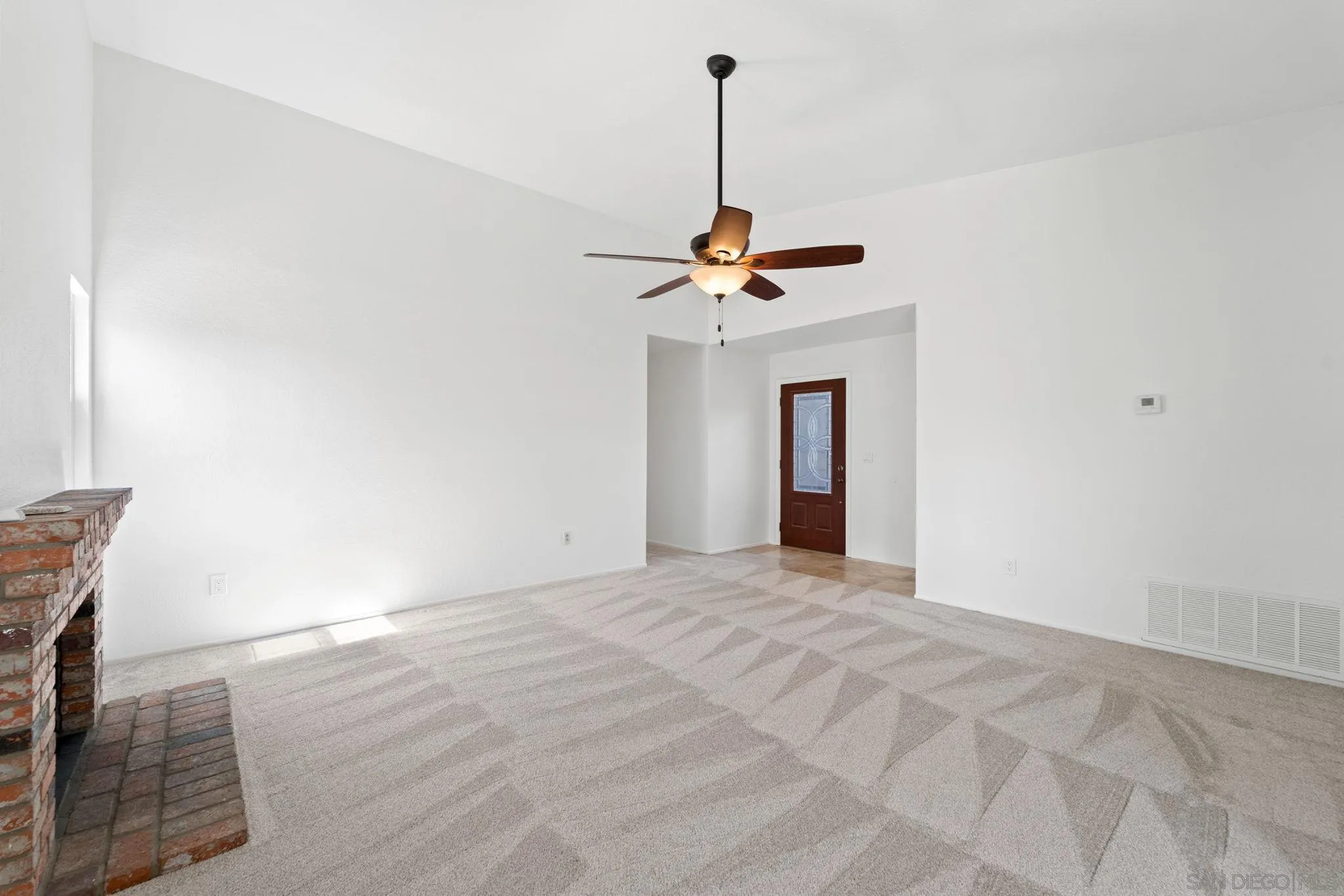 10174 West Glendon Circle Santee, CA 92071 - Photo 28 of 41 a view of empty room with a ceiling fan
