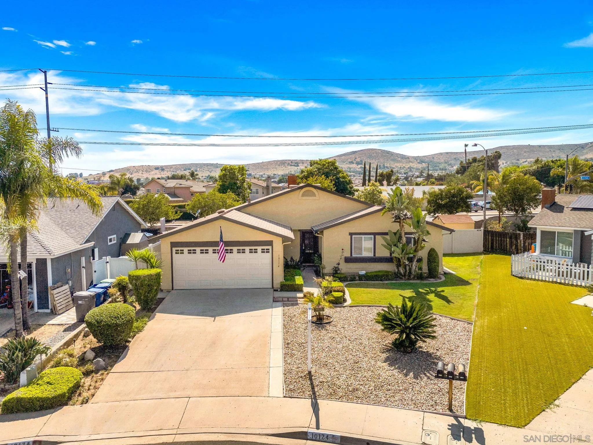 10174 West Glendon Circle Santee, CA 92071 - Photo 10 of 41 a view of a swimming pool with a patio