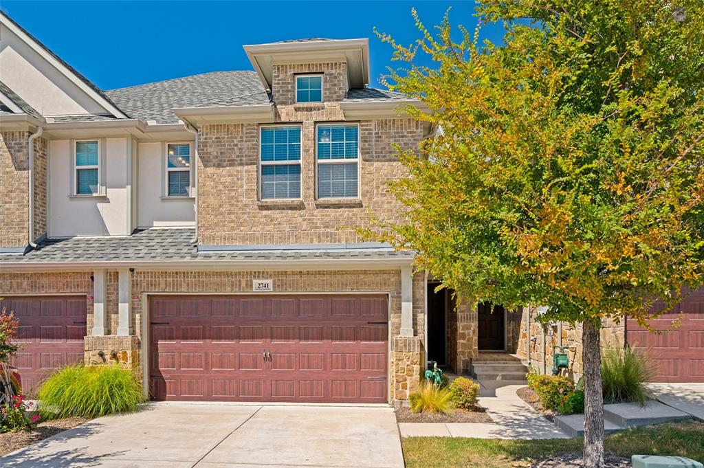 2741 Splendor Lane Little Elm, TX 75068 - Photo 1 of 32 2 car garage and parking space.