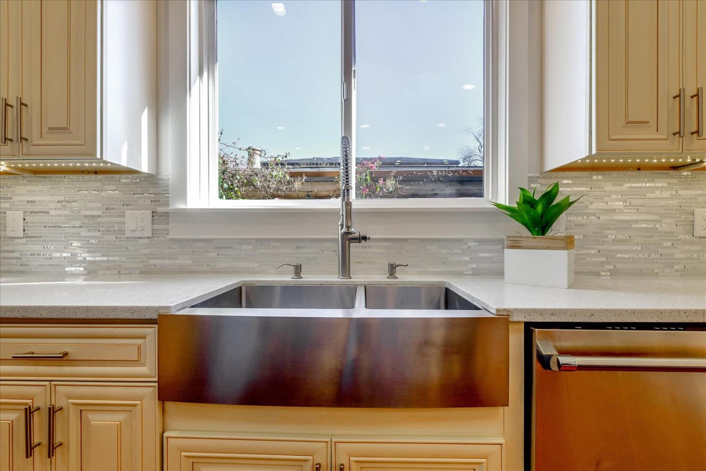 10380 Sterling Boulevard Cupertino, CA 95014 - Photo 18 of 49 a kitchen with a sink and a window