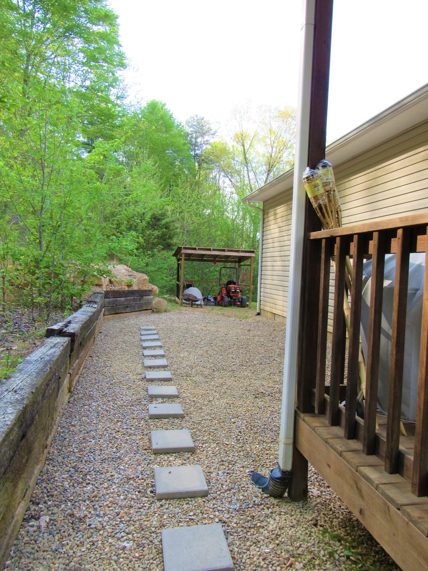 155 Fritts Road Lancing, TN 37770 - Photo 25 of 30 a view of a porch with furniture