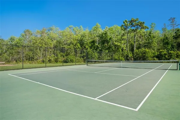 a view of a tennis court